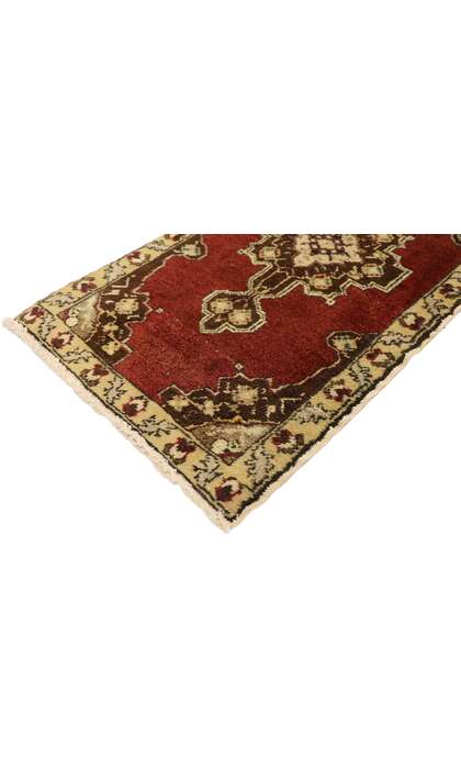 2 x 3 Vintage Turkish Yastik Rug 50965