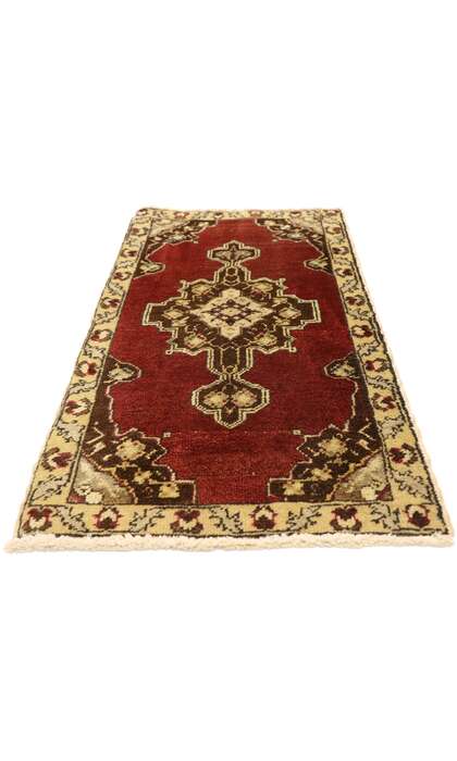 2 x 3 Vintage Turkish Yastik Rug 50965