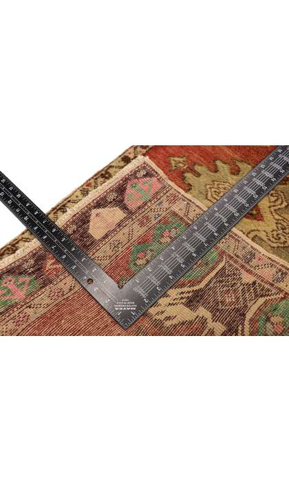 2 x 3 Vintage Turkish Yastik Rug 50984