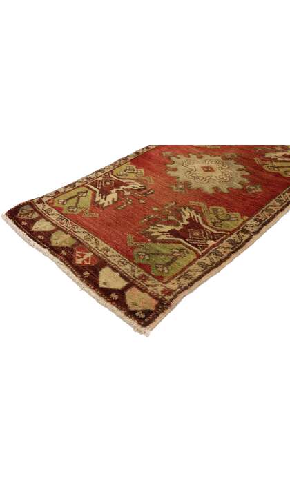 2 x 3 Vintage Turkish Yastik Rug 50984