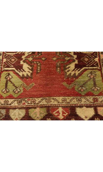 2 x 3 Vintage Turkish Yastik Rug 50984