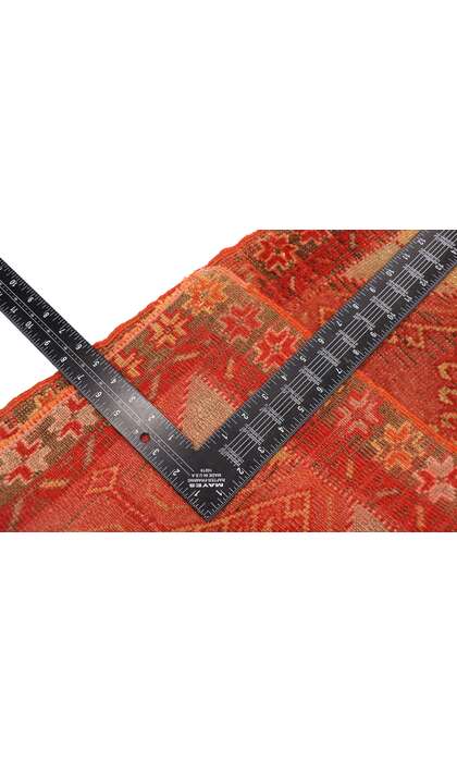 1 x 3 Vintage Turkish Yastik Rug 51179