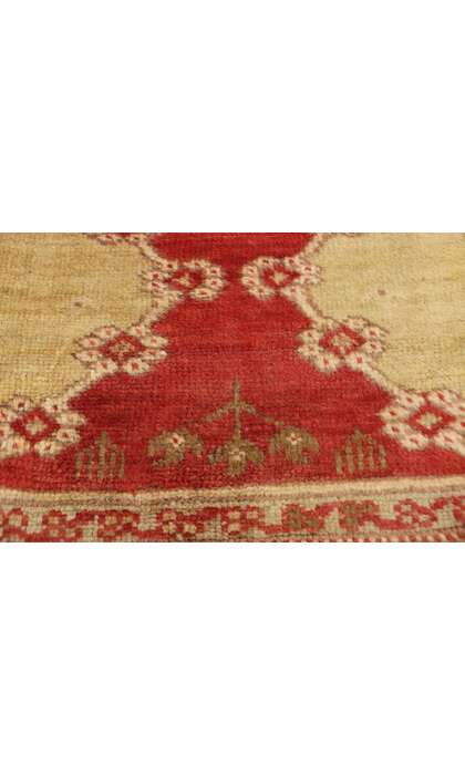 2 x 3 Vintage Turkish Yastik Rug 51184