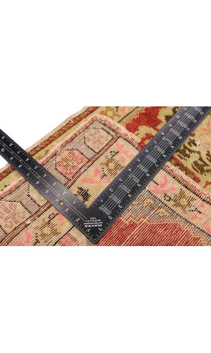 2 x 4 Vintage Turkish Yastik Rug 51187