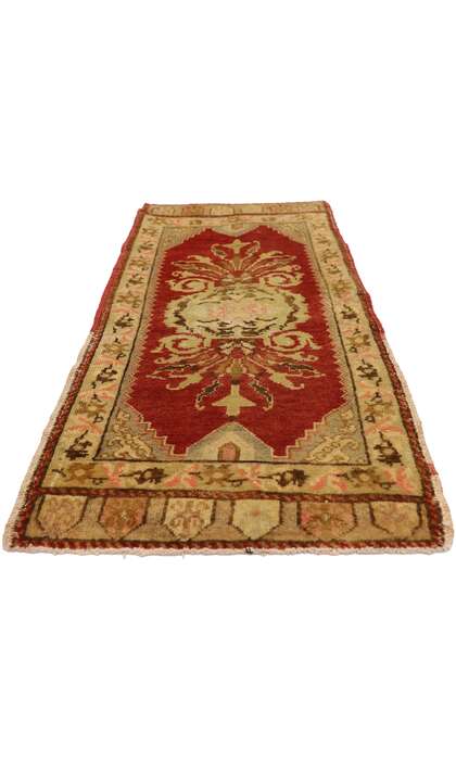 2 x 4 Vintage Turkish Yastik Rug 51187