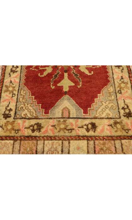 2 x 4 Vintage Turkish Yastik Rug 51187