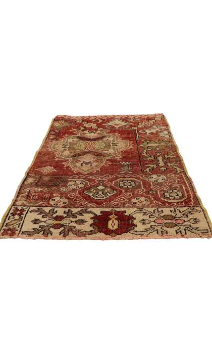 2 x 2 Vintage Turkish Yastik Rug 51192