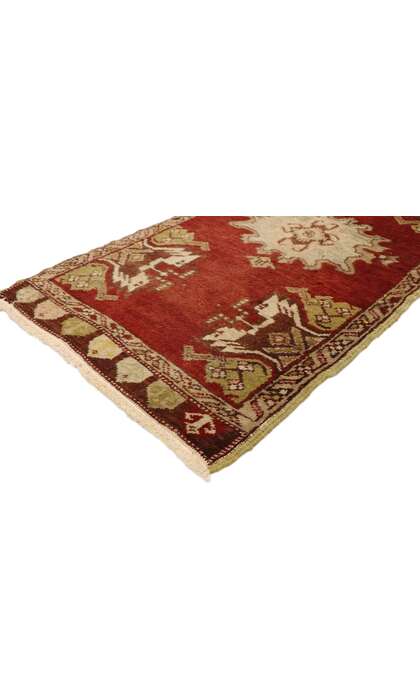 2 x 4 Vintage Turkish Yastik Rug 51217