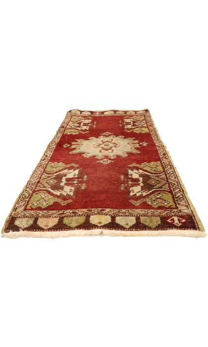 2 x 4 Vintage Turkish Yastik Rug 51217