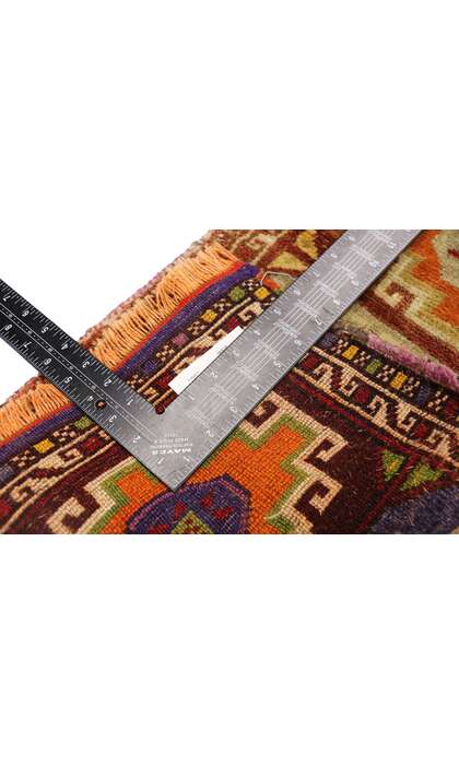 1 x 2 Vintage Turkish Yastik Rug 51220