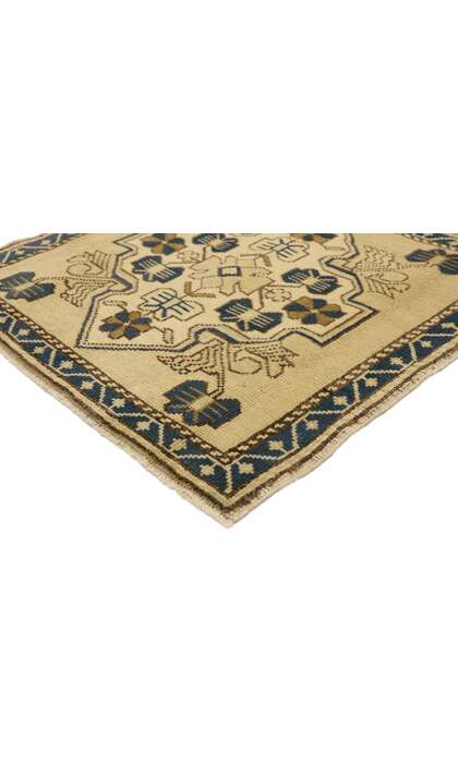 2 x 2 Vintage Turkish Yastik Rug 51258