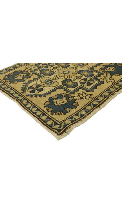 2 x 2 Vintage Turkish Yastik Rug 51259