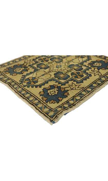 2 x 2 Vintage Turkish Yastik Rug 51260