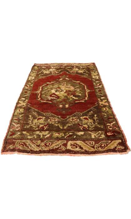 2 x 3 Vintage Turkish Yastik Rug 51411