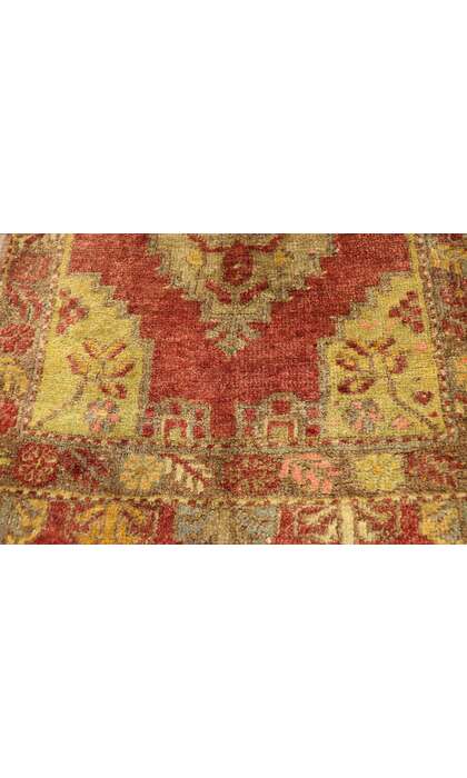 2 x 3 Vintage Turkish Yastik Rug 51412