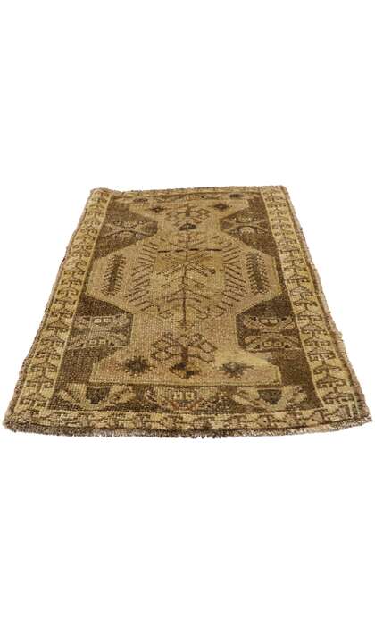 2 x 3 Vintage Turkish Yastik Rug 51427