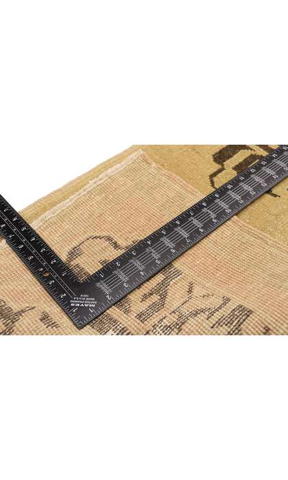 2 x 3 Vintage Turkish Yastik Rug 51430