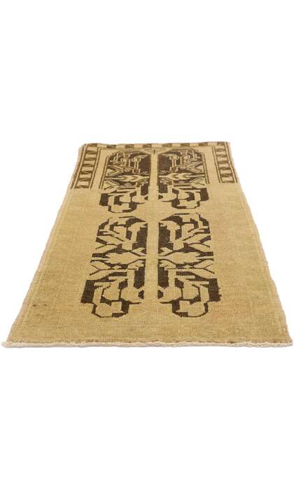 2 x 3 Vintage Turkish Yastik Rug 51430