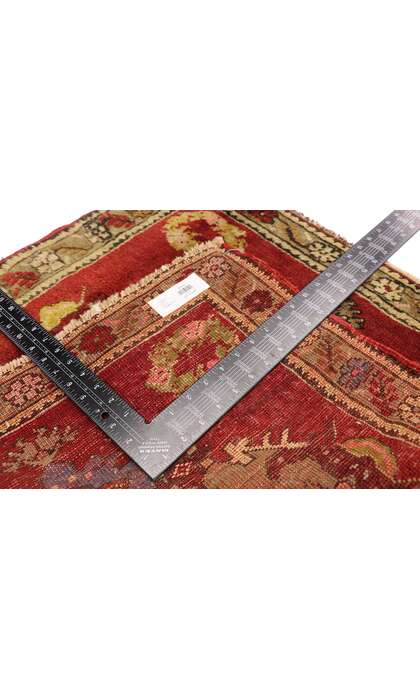 2 x 2 Vintage Turkish Yastik Rug 51461