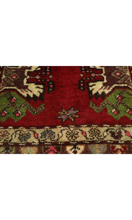 2 x 4 Vintage Turkish Yastik Rug 51465