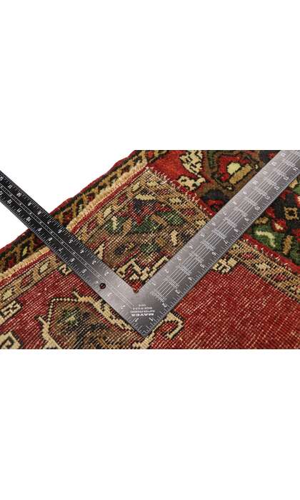 2 x 4 Vintage Turkish Yastik Rug 51468