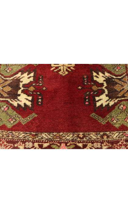 2 x 4 Vintage Turkish Yastik Rug 51469