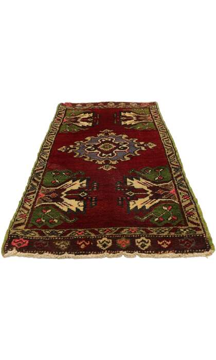 2 x 3 Vintage Turkish Yastik Rug 51470
