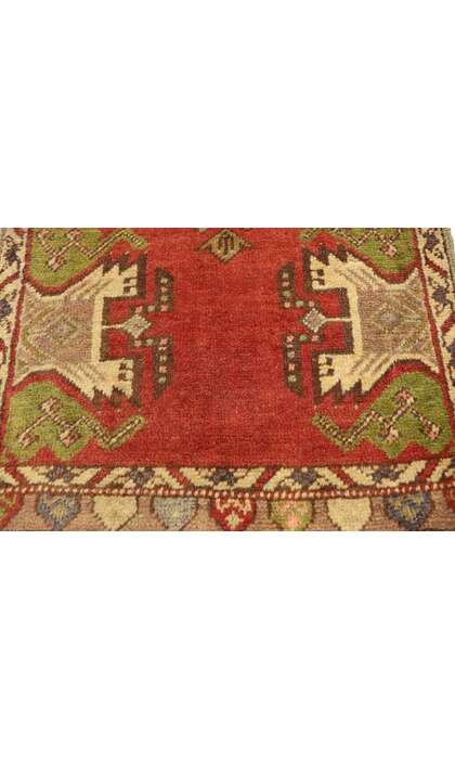 2 x 3 Vintage Turkish Yastik Rug 51475