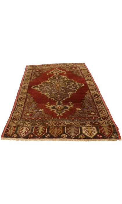 2 x 3 Vintage Turkish Yastik Rug 51479