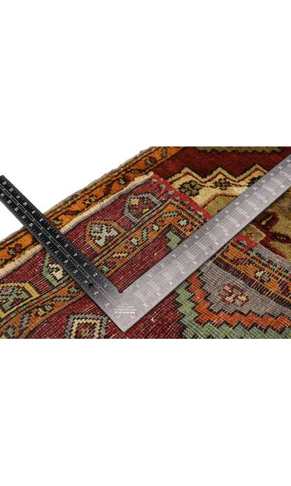 2 x 3 Vintage Turkish Yastik Rug 51480