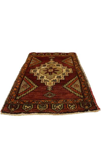 2 x 3 Vintage Turkish Yastik Rug 51480