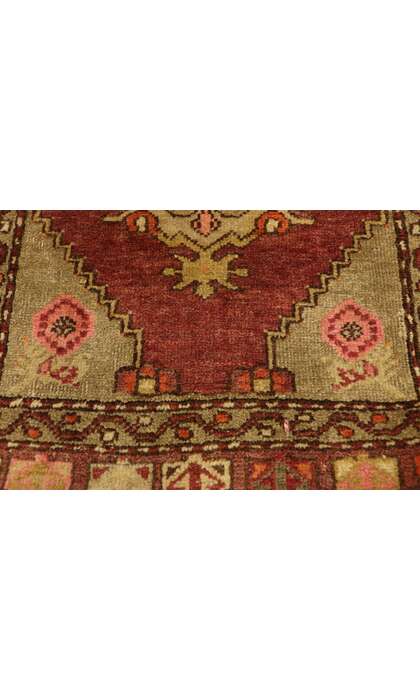 2 x 3 Vintage Turkish Yastik Rug 51482