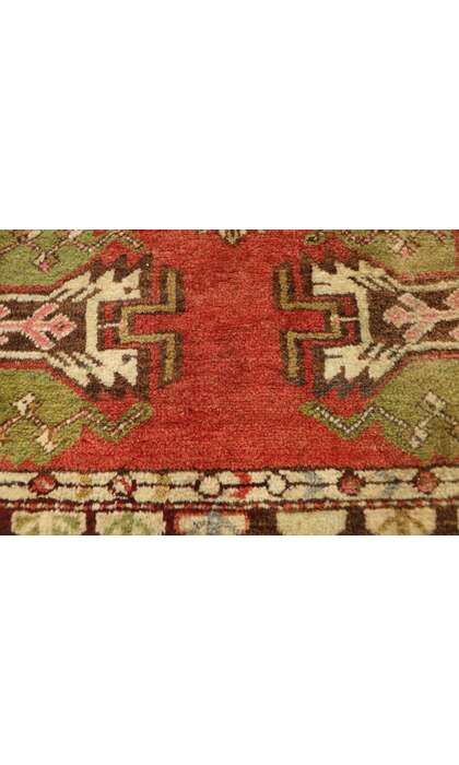 2 x 4 Vintage Turkish Yastik Rug 51485