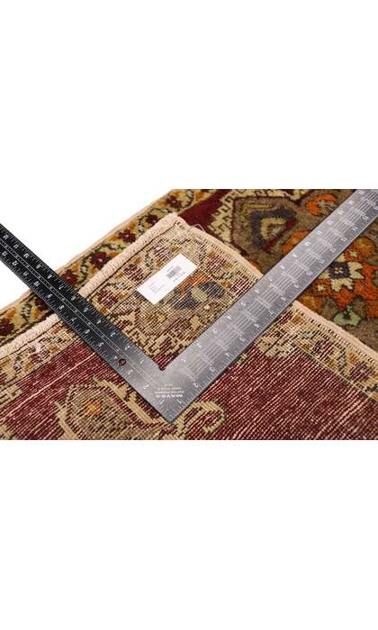 2 x 4 Vintage Turkish Yastik Rug 51486