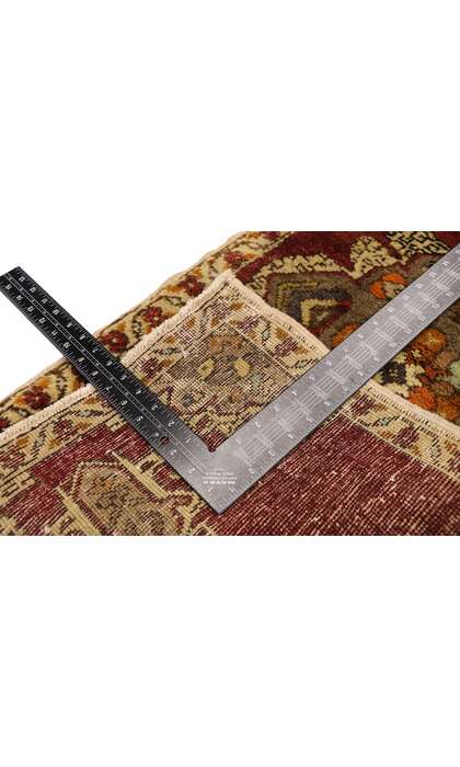 2 x 3 Vintage Turkish Yastik Rug 51487