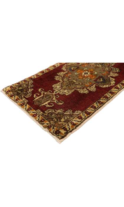 2 x 3 Vintage Turkish Yastik Rug 51487