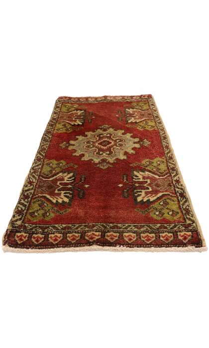 2 x 3 Vintage Turkish Yastik Rug 51488