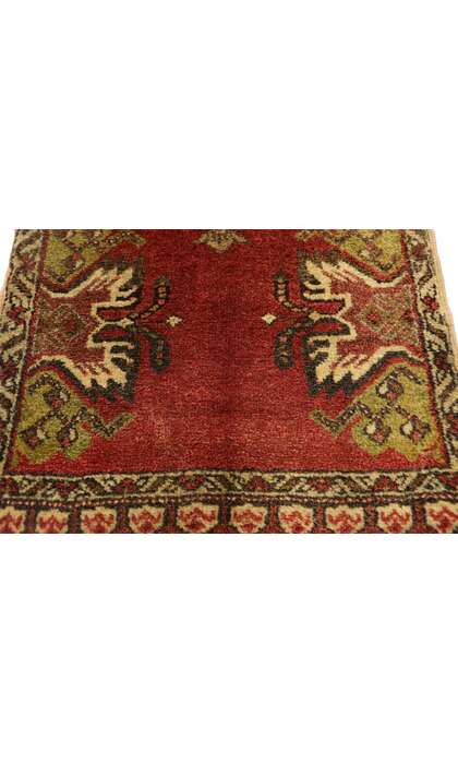 2 x 3 Vintage Turkish Yastik Rug 51488