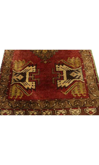 2 x 3 Vintage Turkish Yastik Rug 51490