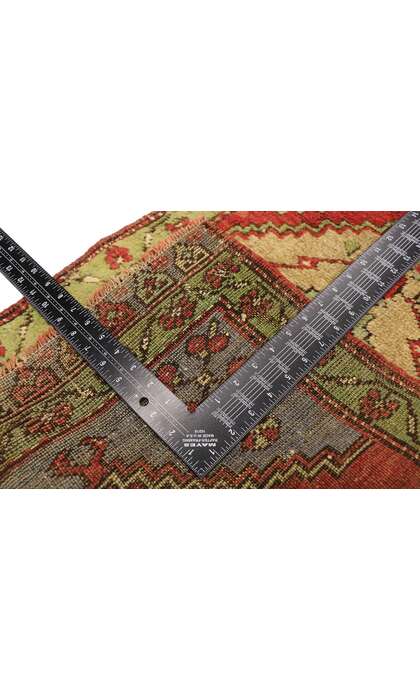 2 x 3 Vintage Turkish Yastik Rug 51492