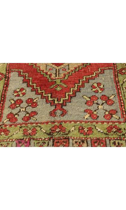 2 x 3 Vintage Turkish Yastik Rug 51492