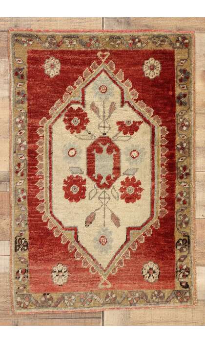 2 x 3 Vintage Oushak Rug 51773
