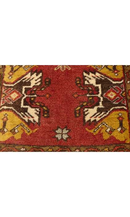 2 x 3 Vintage Turkish Yastik Rug 51815