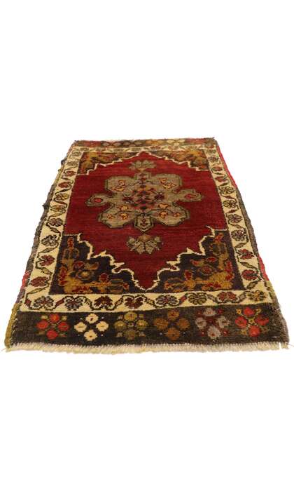 2 x 3 Vintage Turkish Yastik Rug 51817