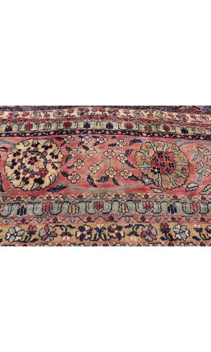 11 x 24 Antique Persian Kerman Rug 76837