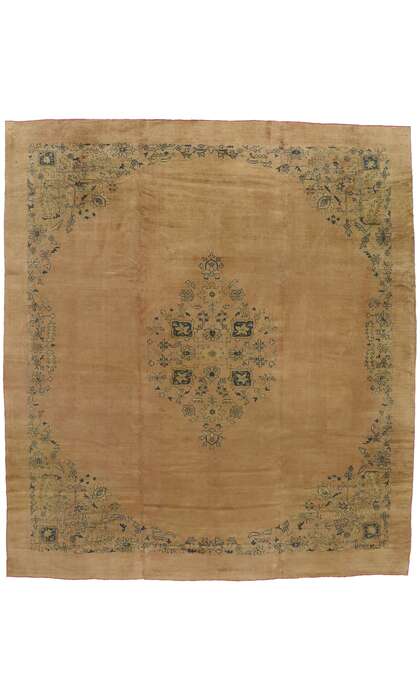 12 x 14 Antique Turkish Oushak Rug 50214