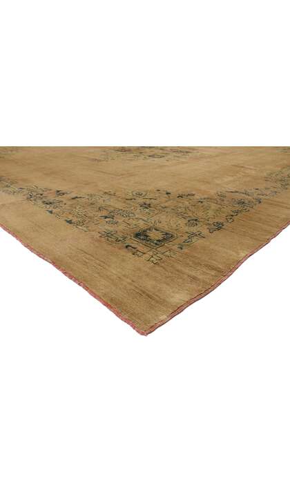 12 x 14 Antique Turkish Oushak Rug 50214