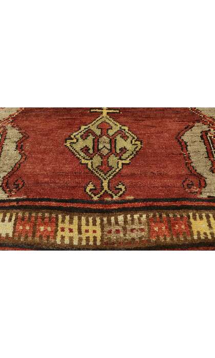 5 x 13 Vintage Turkish Oushak Rug 50644