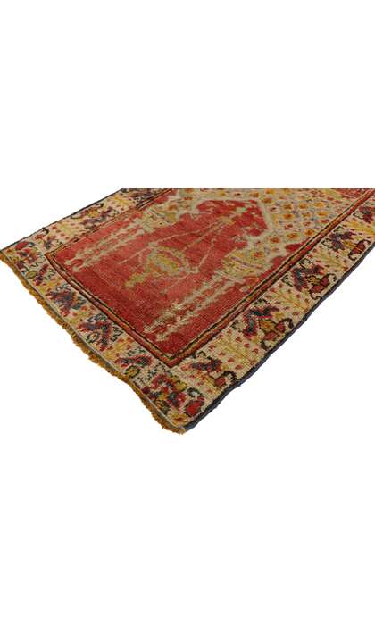 2 x 3 Vintage Turkish Prayer Rug 51059