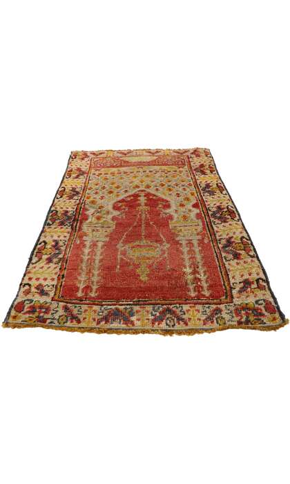 2 x 3 Vintage Turkish Prayer Rug 51059